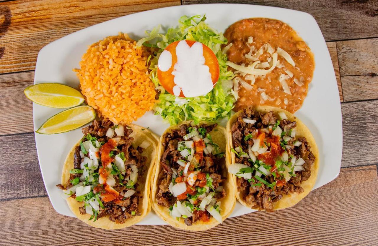 Signature Mexican dishes from Mi Ranchito ready for takeout