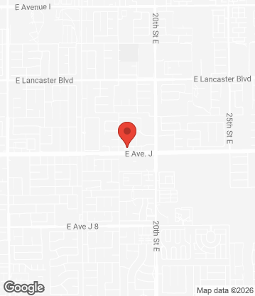 Map of Hacienda Mi Ranchito - 1721 E Ave. J, #109, Lancaster, CA, 93535, US