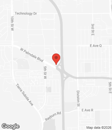 Map of Hacienda Mi Ranchito - 405 W Palmdale Blvd, Palmdale, CA, 93551, US